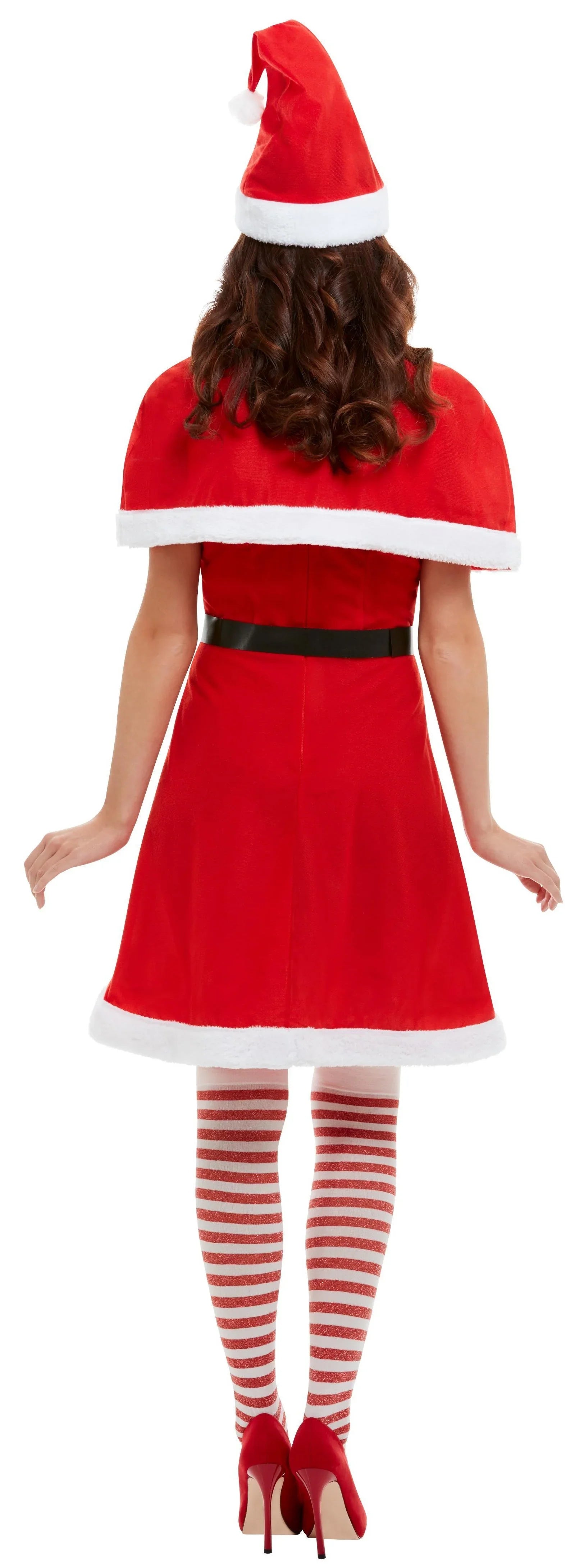 Disfraz de Mamá Noel con Vestido y Capa para Mujer Papa Noel y Mama Noel Smiffys